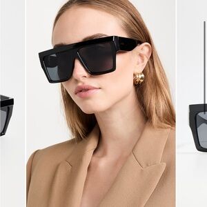 Aire 😎 Sunglasses Antares Oversize Square Black Unisex Women Men NWT sold out